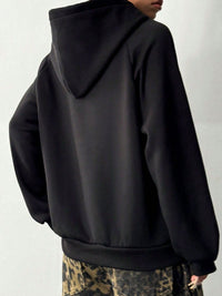 SPIDER Long Sleeve Hoodie with Kangaroo Pocket Trandify Deal