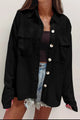 Trendy Button-Up Shacket for Casual Wear - TrandifyDeal