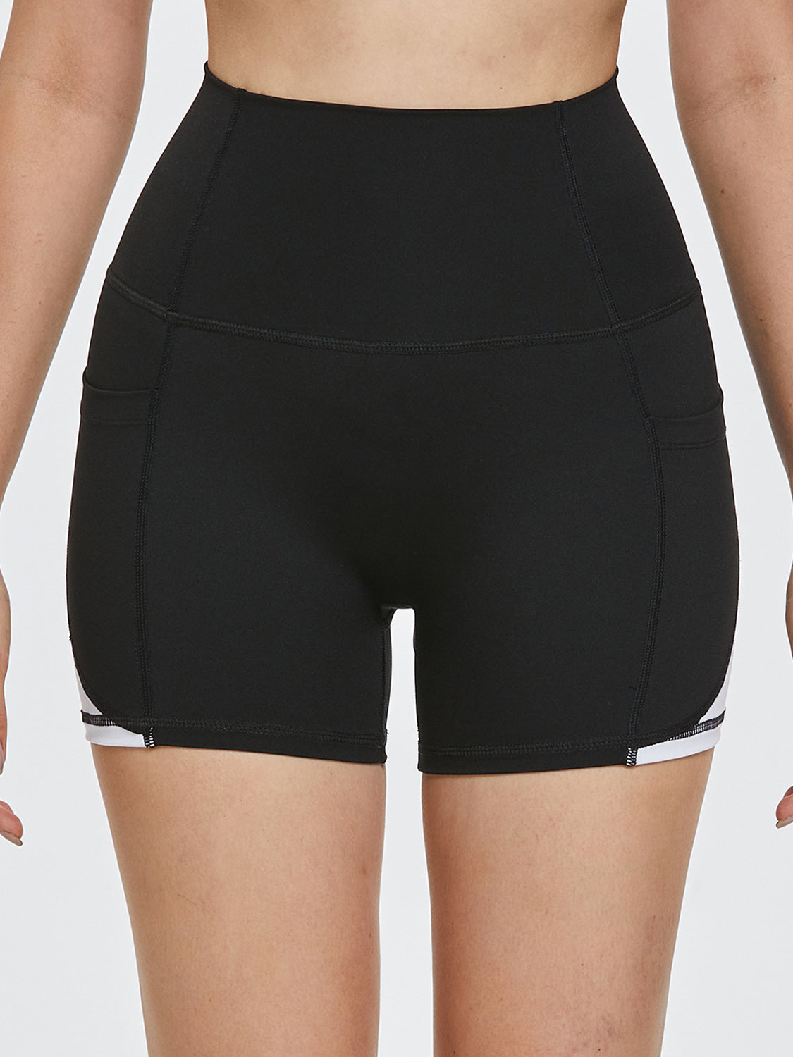 High Waist Active Shorts Trandify deal