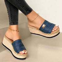 PU Leather Open Toe Sandals - Trandify Deal