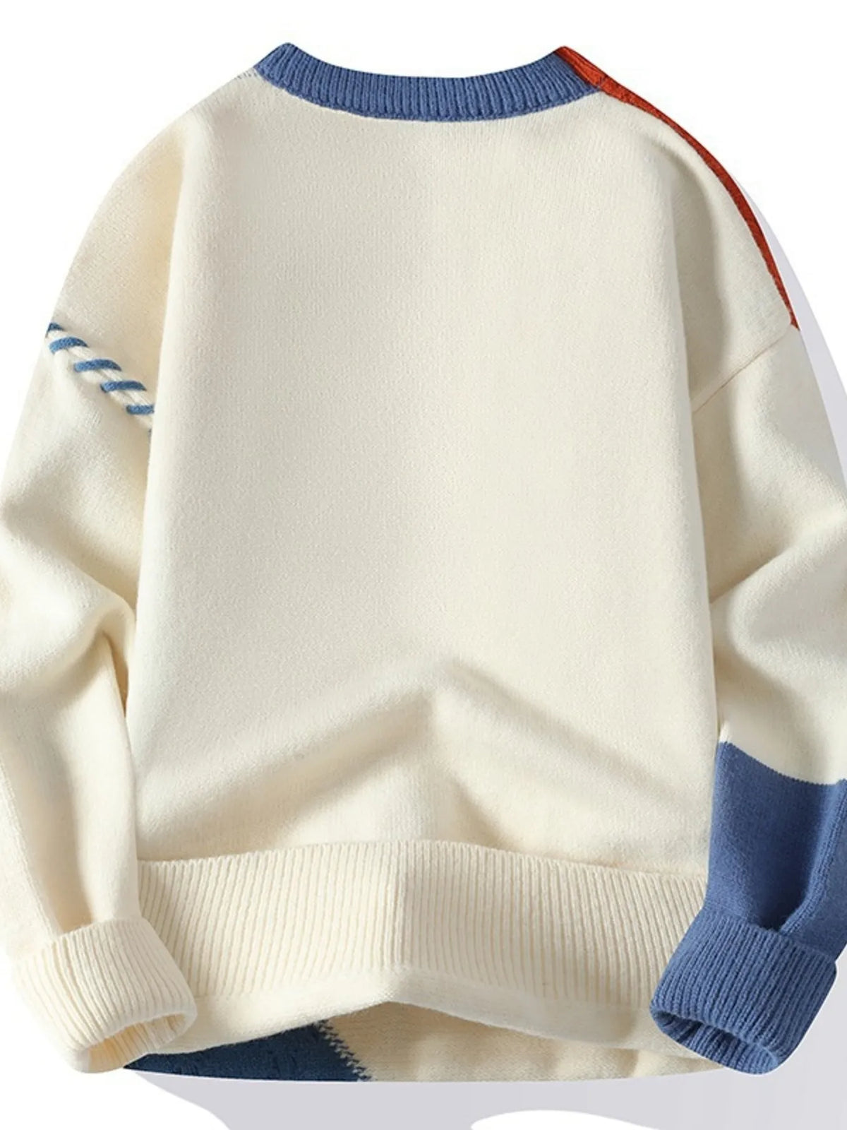 Oversized Chunky Knit Sweater for Men – Trendy Casual Warm Wear