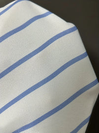 Trendy striped women's blouse with frill detail – long sleeve casual top for 2025 fashion