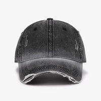Distressed Washed Adjustable Baseball Cap Trandify deal