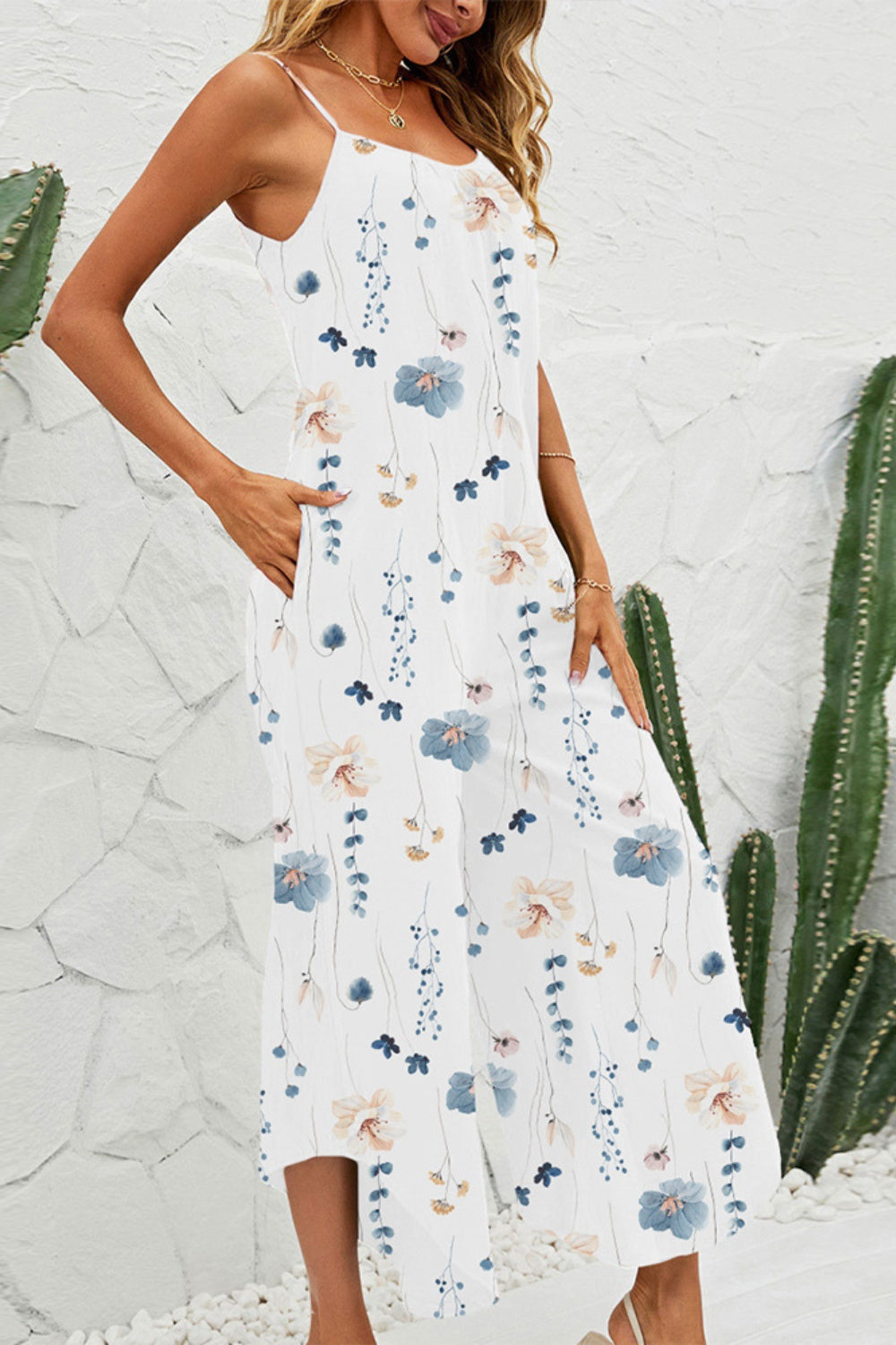 Breathable Printed Jumpsuit – Stylish & Lightweight