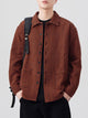 Men's Plus Size Button Up Shirt - Relaxed Fit Long Sleeve Oversized
