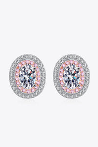 Platinum-Plated Moissanite Stud Earrings Trandify Deal