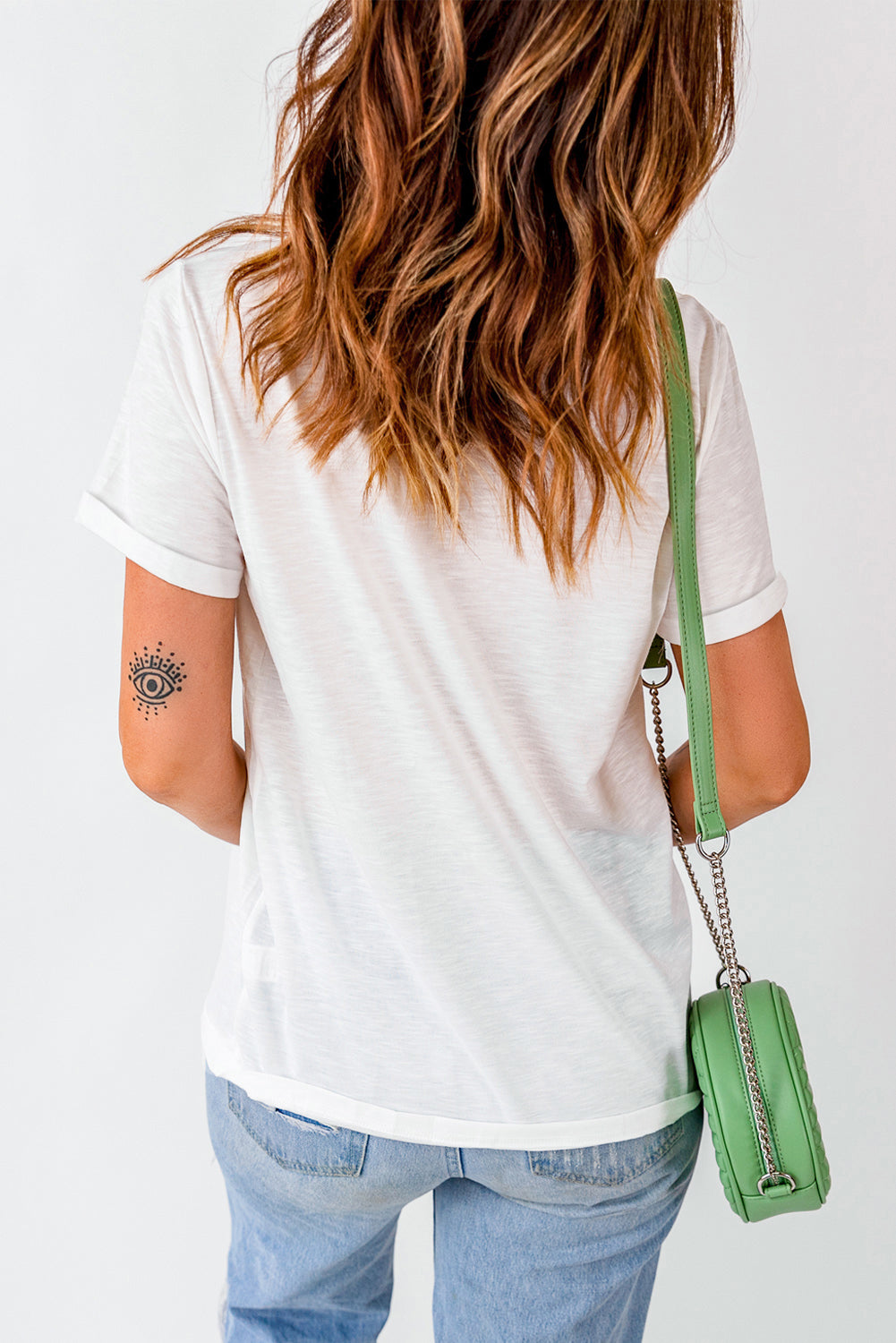 Graphic Round Neck Short Sleeve T-Shirt - Trandify Deal