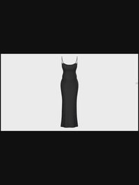 Slimming Shapewear Maxi Dress for Women – Tummy Control & Seamless Fit