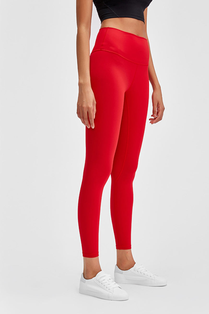 Millennia Wide Seamless Band Waist Sports Leggings Trandify deal