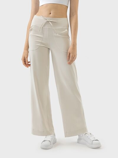 Millennia Drawstring Active Pants with Pockets Trandify deal