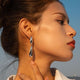 Stainless Steel Dangle Earrings Trandify deal