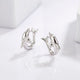 925 Sterling Silver Zircon Dolphin Earrings Trandify deal
