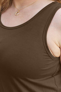 Basic Bae Full Size Round Neck Tank Trandify Deal