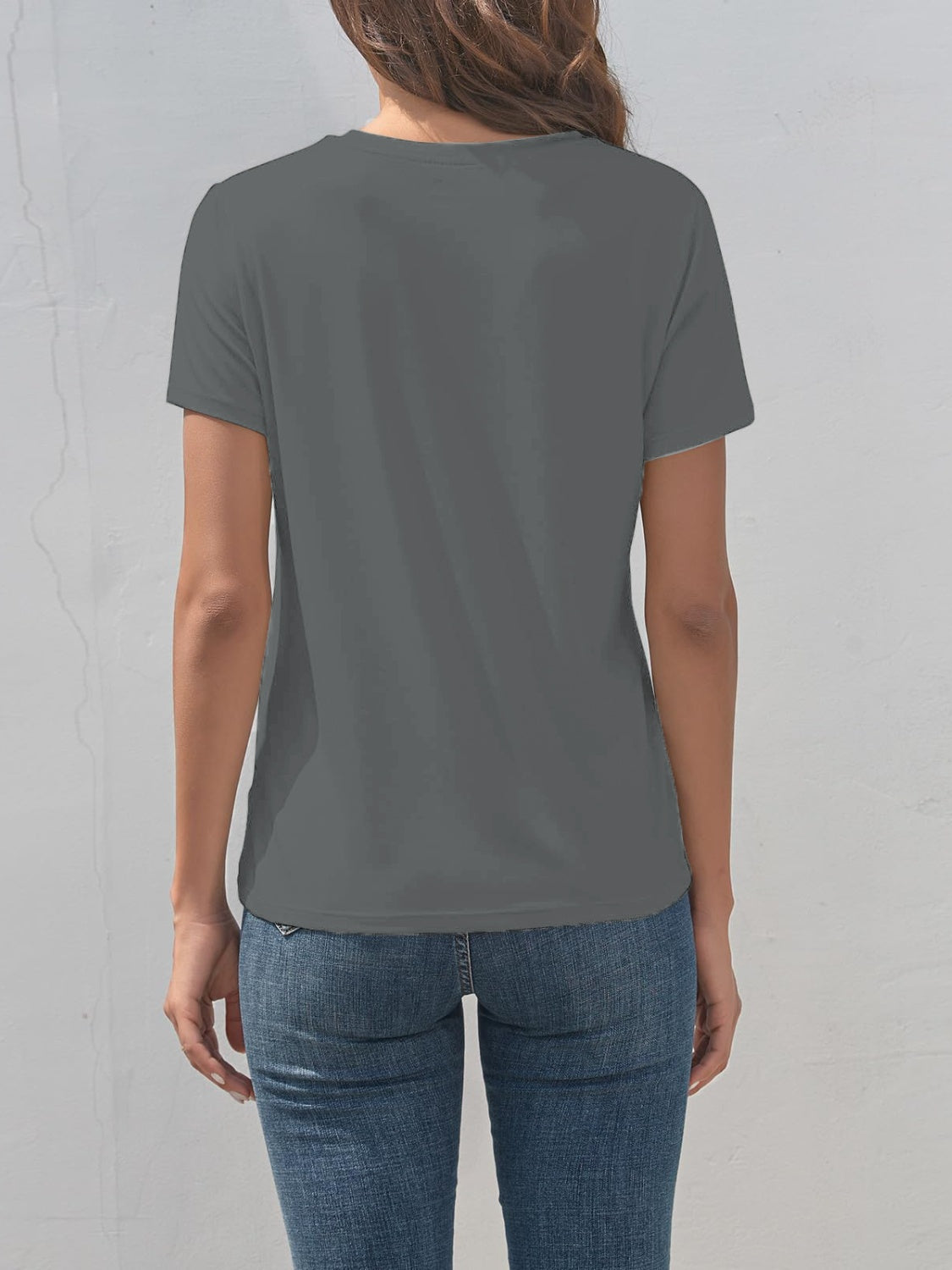 Dog Graphic Round Neck T-Shirt Trandify deal