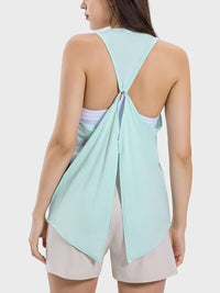 Millennia Round Neck Wide Strap Active Tank Trandify deal