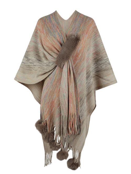 Stylish Layering Poncho for Fall and Winter - TrandifyDeal