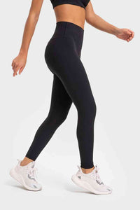 Millennia Highly Stretchy Wide Waistband Yoga Leggings Trandify deal