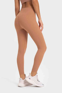 Millennia Highly Stretchy Wide Waistband Yoga Leggings Trandify deal