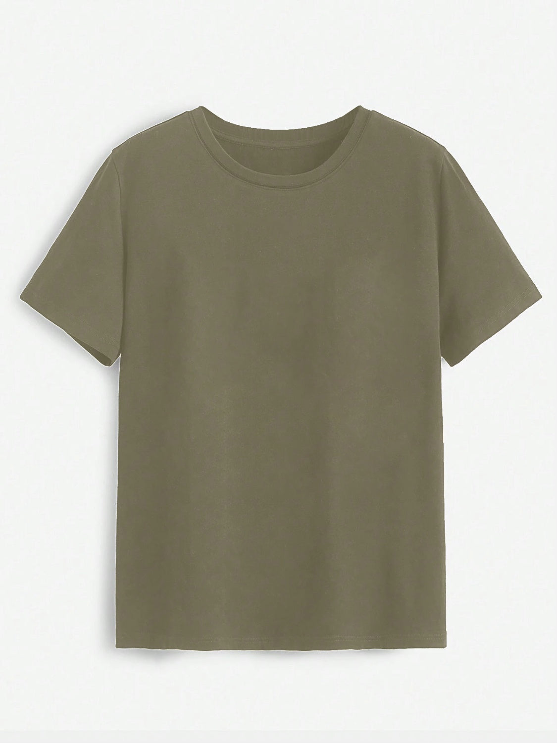 Rose Round Neck Short Sleeve T-Shirt Trandify deal