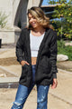 Full Size Teddy Hooded Jacket with Pockets Trandify deal