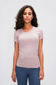 Millennia Round Neck Short Sleeve Active T-Shirt Trandify deal