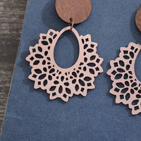 Geometric Cutout Dangle Earrings Trandify deal