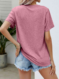 US Flag Flower Graphic Tee Trandify deal