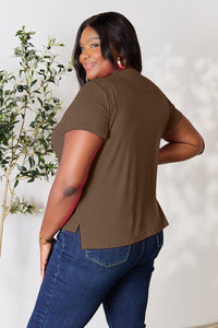 Basic Bae Full Size Round Neck Short Sleeve T-Shirt Trandify deal