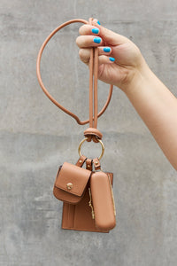 Nicole Lee USA Vegan Leather 3-Piece Lanyard Set Trandify deal