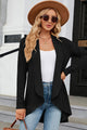 Open Front Long Sleeve Cardigan Trandify deal