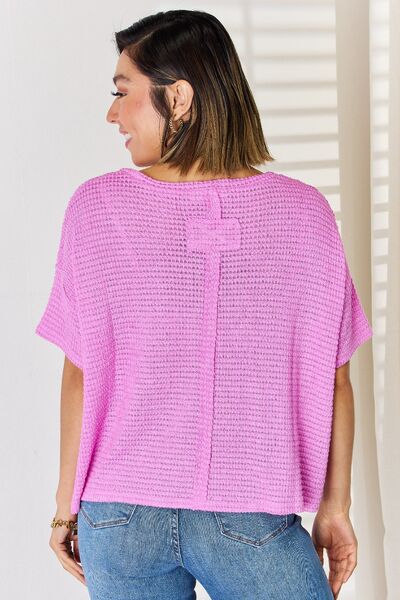 Zenana Full Size Round Neck Short Sleeve T-Shirt Trandify deal
