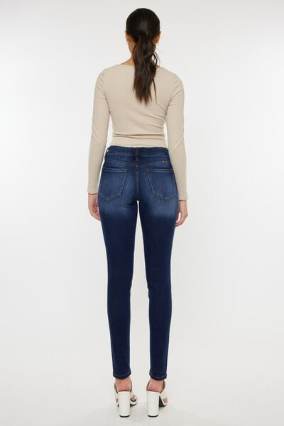 Kancan Mid Rise Gradient Skinny Jeans Trandify deal