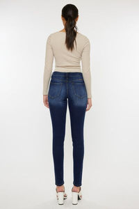 Kancan Mid Rise Gradient Skinny Jeans Trandify deal