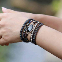 Agate Beaded Bracelet Trandify deal