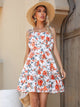 Perfee Floral Tiered Spaghetti Strap Dress Trandify deal
