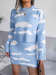 Cloud Sweater and Knit Skirt Set Trandify deal