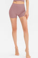 Slim Fit Wide Waistband Sports Shorts Trandify deal