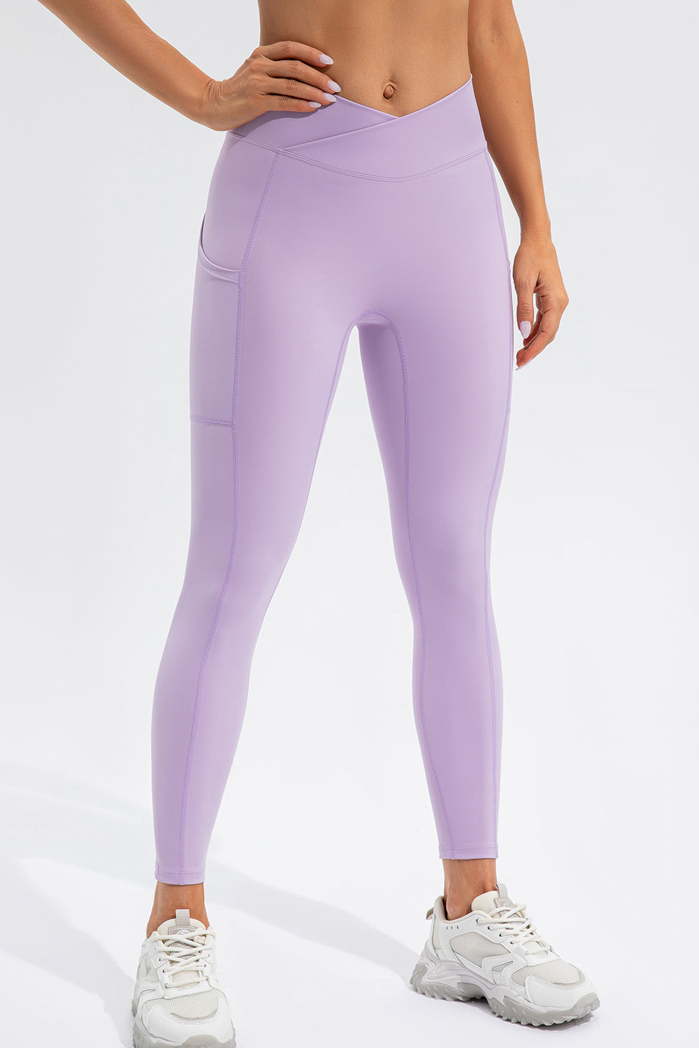 High Waist Active Leggings with Pockets Trandify deal