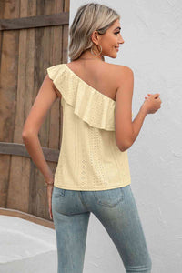 Eyelet One-Shoulder Tank Trandify deal