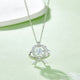 Moissanite 925 Sterling Silver Bow & Heart Necklace Trandify deal
