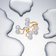 Stainless Steel Imitation Pearl Cuff Earrings Trandify deal
