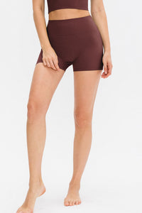 Slim Fit Wide Waistband Sports Shorts Trandify deal