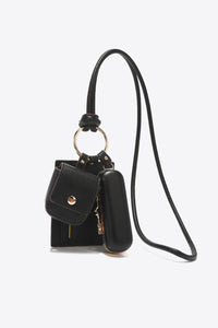 Nicole Lee USA Vegan Leather 3-Piece Lanyard Set Trandify deal