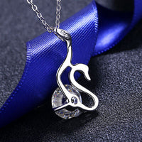 2 Carat Moissanite 925 Sterling Silver Necklace Trandify deal