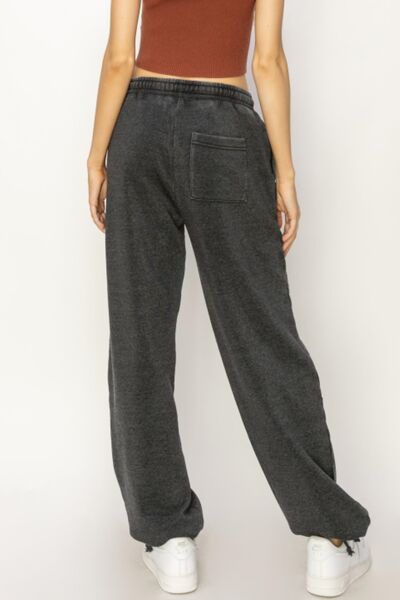 HYFVE Stitched Design Drawstring Sweatpants Trandify deal