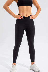 High Waist Active Leggings with Pockets Trandify deal