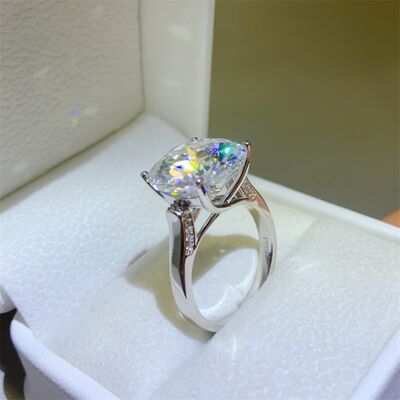 10 Carat Moissanite 925 Sterling Silver Ring Trandify deal
