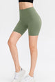 Slim Fit Wide Waistband Sports Shorts Trandify deal