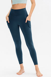 Slim Fit Long Active Leggings with Pockets Trandify deal