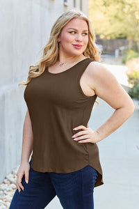 Basic Bae Full Size Round Neck Tank Trandify Deal